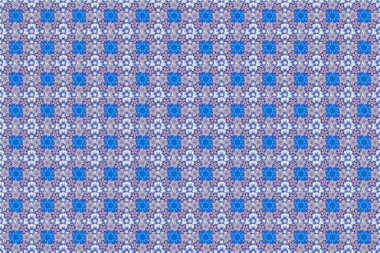 Renksiz çiçeksiz raster deseni.