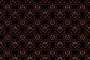 Zarif kumaş kumaş kumaş duvar kağıdı. Eski, dikişsiz desen. Kusursuz arkaplan.