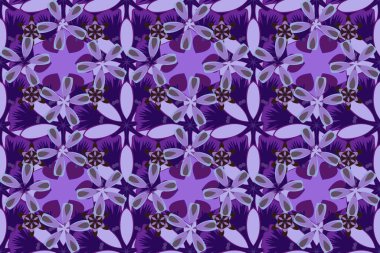 Doğu karışık İslami kart geçmişi. Doğu tarzında mavi, mor ve mor ızgara. Tasarım için kusursuz ögeler.