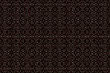 Renksiz çiçeksiz raster deseni.