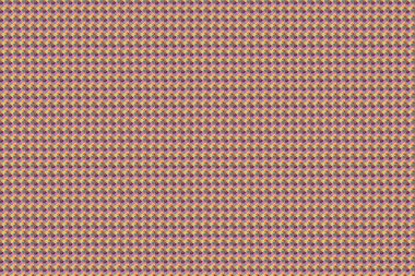 Raster illüstrasyonu. Mor ve pembe renklerde kusursuz çiçek deseni.