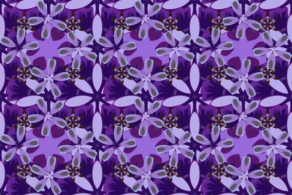 Eastern Motley Islamic Card Background Blue Violet Purple Grid Oriental — Stock Photo, Image