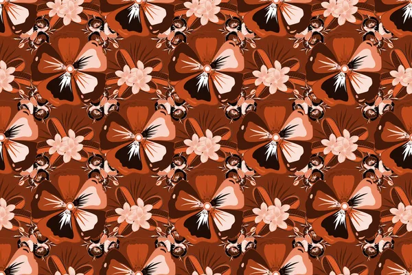Abstract Classic Seamless Pattern Vintage Floral Ornament — Stock Photo, Image