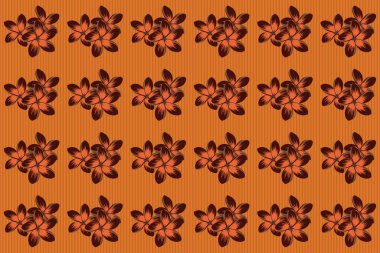 Millefleur 'lar. Kumaş, kumaş, kaplama ve imalat için derme çatma çiçeksiz arka plan. Küçük çaplı bir çiçekte zarif, yumuşak, pürüzsüz bir desen. Özgürlük biçimi.