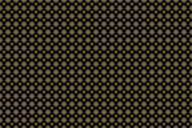 Raster kesim kağıt dantel dokusu, gri, sarı ve yeşil tül siyah arka planda, girintisiz desen.