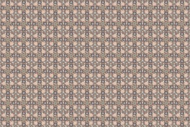 Soyut klasik kusursuz desen. Klasik çiçek süsü..