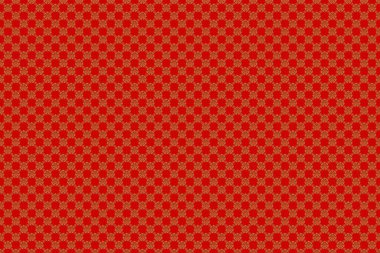 Kırmızı geometrik raster pürüzsüz desen, soyut arkaplan.