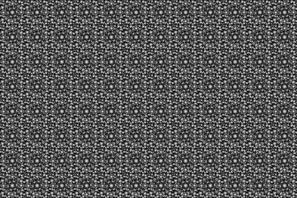 Ασημένιο Μοτίβο Αστεριού Αστρική Διακόσμηση Ασημί Πλέγμα Γκρι Μαύρο Και — Φωτογραφία Αρχείου
