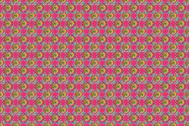 Renksiz çiçeksiz raster deseni.