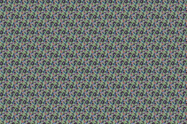 Renksiz çiçeksiz raster deseni.