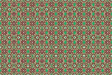 Pembe ve kırmızı renklerde barok, klasik, pürüzsüz kumaş deseni. Şatafatlı klasik süs, duvar kağıtları, baskı, tekstil veya kumaş için kraliyet Victoria dönemi dokusu.