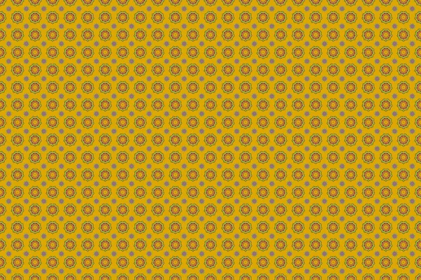 Sarı Arkaplandaki Çok Renkli Elementlerin Dokusu Raster Çok Renkli Pürüzsüz — Stok fotoğraf