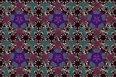 Raster lüks karışık desen. Siyah, gri ve kahverengi desenli..