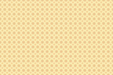 Renkli desenler antika. Raster kusursuz bir geçmişi var. Bej, siyah ve sarı renkli süsler..