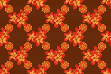 Renksiz çiçeksiz raster deseni.