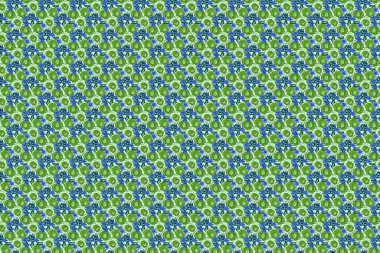 Eski bir çiçek süsü. Soyut klasik dikişsiz desen.