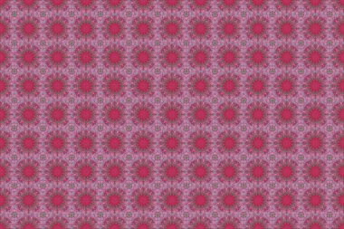 Raster Tebrik ya da İş Kartları İçin Çok Renkli Elementler, Pembe Arkaplanda Davetiyeler. Retro Çok Renkli Kusursuz Desen. Viktorya Biçimli Süsleme İçin Çok Renkli Yazıtlar.