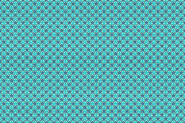 Kumaş, tekstil, mavi, mor ve yeşil renkler için dekorasyon. El yapımı raster çizimi. Vintage dikişsiz desen.