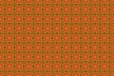 Raster lüks karışık desen. Kırmızı, kahverengi ve turuncu pürüzsüz desen.