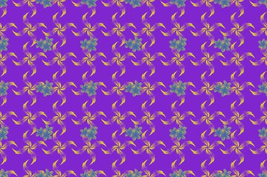 Renksiz çiçeksiz raster deseni.