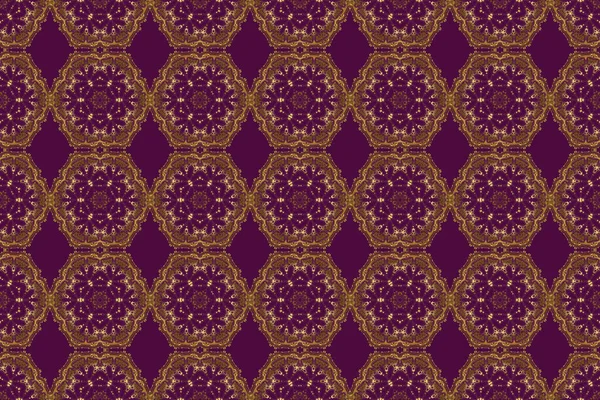 Geometric Background Rhombus Nodes Abstract Geometric Pattern Raster Seamless Pattern — Stock Photo, Image