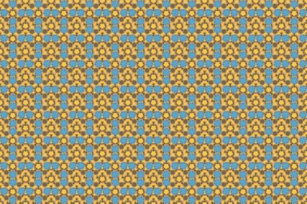 파란색 노란색으로 무늬없는 래스터 — 스톡 사진