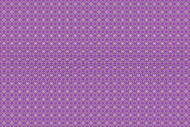 Kahverengi ve mor renkli Victoria dönemi desenli klasik süslemeler. Kusursuz damaske deseni.