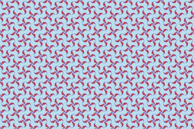 Violet ve kırmızı pürüzsüz desen. Raster lüks karışık şablon.