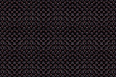 Tebrik kartı, sunum veya düğün davetiyeleri için soyut arabesk arkaplanı. Geleneksel raster gotik damask arka planı. Kırmızı ve menekşe arkaplansız çiçek süsleme deseni.