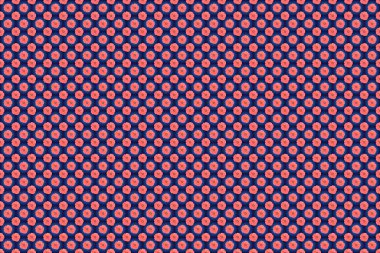 Raster çizgili, kozmos çiçekli, pürüzsüz desen. Geleneksel, pürüzsüz, hantal desen. Mavi, mor ve pembe renkli duvar kağıtları. Kumaş, tekstil, ambalaj kağıdı için dekoratif süs.