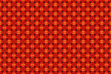 Düğün törenleri, yıldönümleri, partiler, etkinlikler için zarif, karmaşık dekore edilmiş. Raster kırmızı, turuncu ve sarı ipek dantelli çiçek süsü..