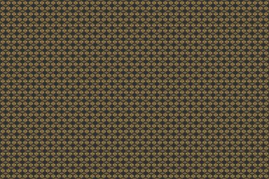Gri arka planda pürüzsüz bir iz var. Soyut geometrik desen. Raster altın dokusu. Eşkenar dörtgen ve düğümlerle Geometrik arkaplan. Kusursuz geometrik desen. Altın arkaplan.