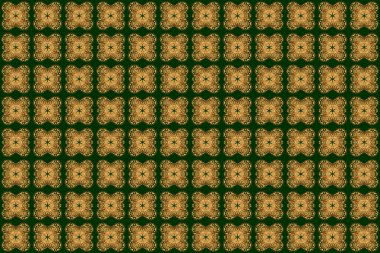 Raster altın parıltı deseni. Altın mandala. Soyut lüks dekore edilmiş parlak doku. Tasarımlar için harika bir arkaplan. Tatil için parlak dekorasyon kapağı daveti.