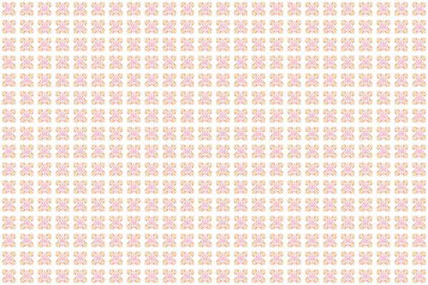 Абстрактний Растровий Безшовний Візерунок Біло Рожевих Помаранчевих Кольорах Шаблону Запрошення — стокове фото