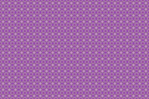 Vintage Ornamental Background Victorian Pattern Brown Violet Colors Seamless Damask — Stock Photo, Image