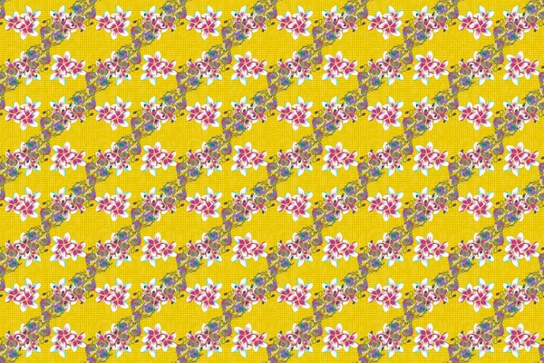 Abstract Classic Seamless Pattern Vintage Floral Ornament — Stock Photo, Image