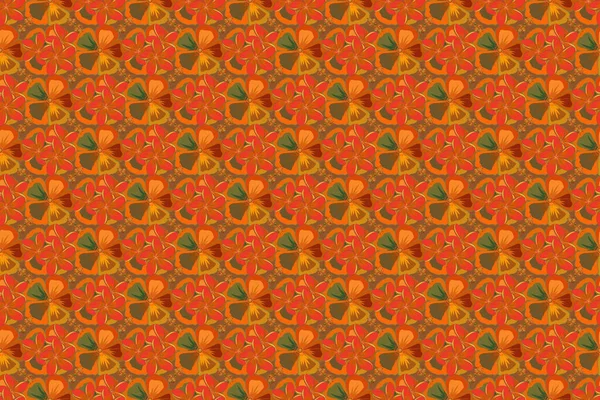 Color Seamless Floral Raster Pattern — Stock Photo, Image