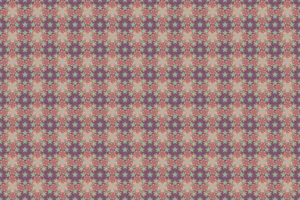 Beige Roze Rood Naadloos Patroon Voor Printen Digitaal Abstract Raster — Stockfoto