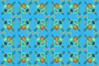 Elle boyanmış desen. Soyut el çizimi eflatun, yeşil ve mor kar taneleri dizaynlı, pürüzsüz desenli siyah bir arka plan..