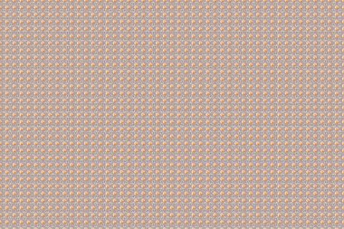 Raster gelincik çiçekleri pürüzsüz desen. Bej, sarı ve turuncu renklerde kusursuz çiçek deseni.