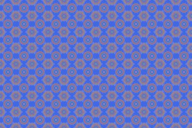 Raster kusursuz bir geçmişi var. Renkli desenler antika. Bej ve kırmızı renkli süsler..