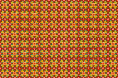 Renksiz çiçeksiz raster desenli resimleme.