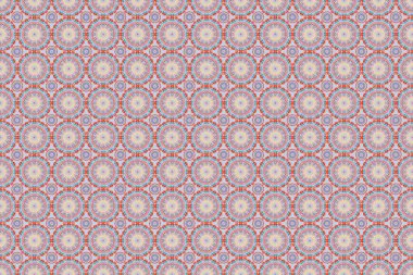 Damask arkaplan deseni mavi ve sarı renklerde. Raster illüstrasyonu.