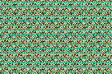 Renksiz çiçeksiz raster desenli resimleme.