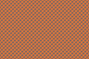 Eski bir çiçek süsü. Soyut klasik dikişsiz desen.