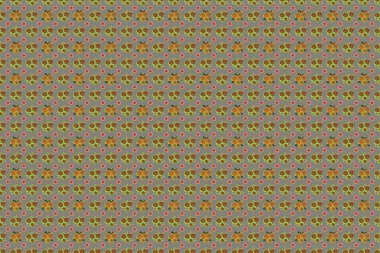 Raster Kızılderili çiçek desenli paisley patten. Etnik havlu, kına tarzı. Tebrik etmek ya da kartvizit, fon, kumaş ya da tekstil için kullanılabilir. Yeşil, kahverengi ve mor renklerde kusursuz bir süs..