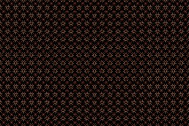 Raster kahverengi ve kırmızı ipek dantel süsü. Düğün törenleri, yıldönümleri, partiler, etkinlikler için karmaşık bir dekorasyon..