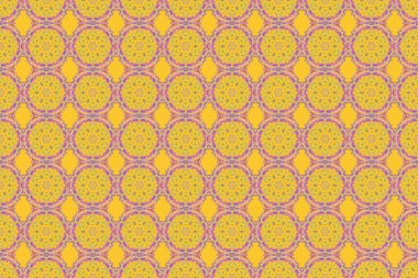 Tebrik kartı, sunum veya düğün davetiyeleri için soyut arabesk arkaplanı. Geleneksel raster gotik damask arka planı. Sarı ve mavi pürüzsüz arka plan çiçek süsleme deseni.