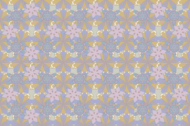 Renksiz çiçeksiz raster deseni.