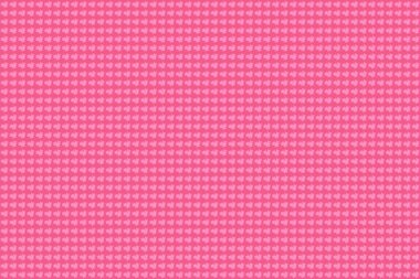 Kumaş tasarımı, elbise, duvar kâğıdı ve kağıt için küçük, hantal çiçekler. Pembe renklerde kusursuz desenli raster yaz baskısı.